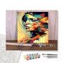 Contenu du kit - Portrait Géométrique Pop Art