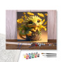 Contenu du kit - Bébé Lézard Soleil Créature Fantastique Fleurs Jaunes