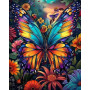 Kit de peinture par numero - Papillon Kaléidoscope