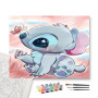 Stitch et le Papillon Magique - peinture par numero