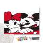 Contenu du kit - Mickey et Minnie Amour en Rouge et Noir