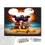 Contenu du kit - Mickey et Minnie au Clair de Lune