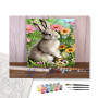 Contenu du kit - Lapin Printanier au Jardin Fleuri