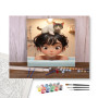 Bulles et Ronrons pour Lili - peinture par numero