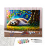 Siesta Forestière Ensoleillée - peinture par numero