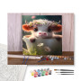 Contenu du kit - Vache fleurs couronne printemps adorable