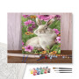 Contenu du kit - Lapin prairie fleurs jardin printemps