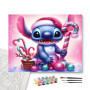 Contenu du kit - Disney Stitch Noël Kit Créatif Edition Festive