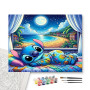 Contenu du kit - Stitch Nuit Hawaïenne Kit Créatif Disney Plage