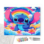 Contenu du kit - Stitch Arc-en-ciel Kit Créatif Disney Hawaï