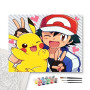 Contenu du kit - Pikachu et son Dresseur : Le Duo Kawaii en Fête