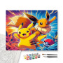 Contenu du kit - Pikachu et Évoli : Le Duo de Choc en Action