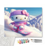 Contenu du kit - Hello Kitty Snowboard