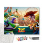 Toy Story Aventure au Parc d'Attractions - peinture par numero