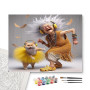 Contenu du kit - Grand-Mère Rock & Chat Danseur