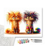 Contenu du kit - Chats Décoiffés