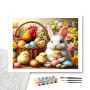 Contenu du kit - Lapin de Pâques et sa Joyeuse Basse-cour