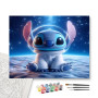 Stitch Explorateur Cosmique - peinture par numero