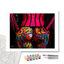 Contenu du kit - Corset Pop Art Burlesque