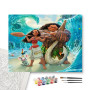 Vaiana L'Aventure Océanique - peinture par numero