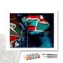 Film Noir Pop Art - peinture par numero