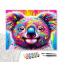 Contenu du kit - Koala Pop Art Multicolore