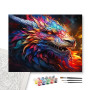 Contenu du kit - Le Dragon aux Écailles Flamboyantes