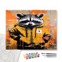 Contenu du kit - Raton Laveur Graffiti : Style Street Art Urbain