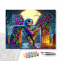 Jack Danse Fluo - peinture par numero