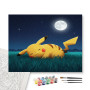 Contenu du kit - Pikachu Endormi : Douce Nuit sous les Étoiles