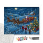 Contenu du kit - La Magie du Traîneau de Noël