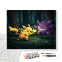 Contenu du kit - Pikachu contre Ectoplasma : Duel au Cœur de la Forêt