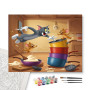 Contenu du kit - Tom et Jerry La Course-Poursuite en Cuisine