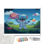 Contenu du kit - Stitch en Pyjama Galactique