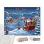 Contenu du kit - Le Traîneau Ailé du Père Noël