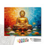 Contenu du kit - Bouddha Sérénité du Lotus
