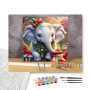 Contenu du kit - L'Éléphanteau Festif de Noël