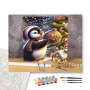 Contenu du kit - Le Pingouin Décorateur de Noël