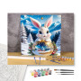 Contenu du kit - Lapin de Noël et sa Boule Magique