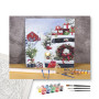 Contenu du kit - Le Pick-up Blanc de Noël
