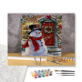 Contenu du kit - Bonhomme de Neige Accueillant