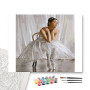 Contenu du kit - Ballerine Élégante en Tutu Blanc