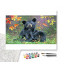 Contenu du kit - Maman Ours et Ourson Douceur d'Automne