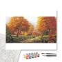 Contenu du kit - Paysage d'Automne La Calèche