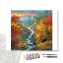 Contenu du kit - Famille d'Ours La Cascade d'Automne