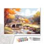 Contenu du kit - Cottage d'Automne La Rivière Paisible