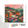 Contenu du kit - Village Mexicain Fiesta de Couleurs