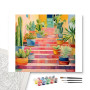 Contenu du kit - Escalier Mexicain Jardin de Cactus