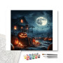 Contenu du kit - Nuit d'Halloween Le Squelette et la Citrouille