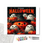 Contenu du kit - Halloween Mignon Fête des Fantômes et Citrouilles